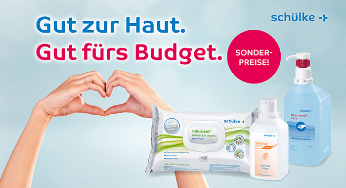 schuelke Gut zur Haut. Gut fürs Budget.